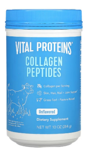 Colageno Vital Proteins Peptides Polvo 265 Gr Pelo Piel Uñas Sabor N/A