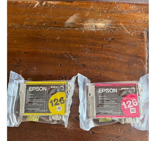 Cartuchos De Tinta Epson 127 Originales Xl
