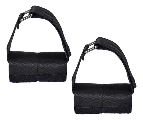 Extensiones De Pierna Con Correas De Tobillo Y Mancuernas,
