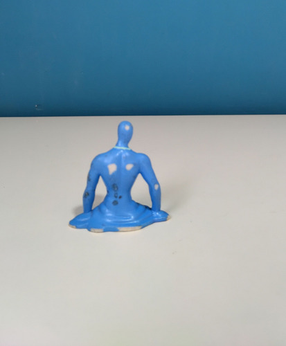 Mini Figura Capitan Jell De Monster Rancher 1999 (Usado)