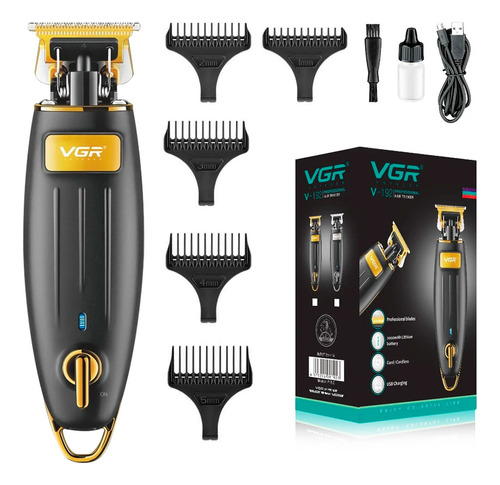 Maquina Corta Pelo Barba Cuerpo Vgr V-192 Recargable Usb