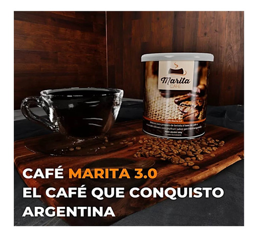 2 Pack Cafe Marita 3.0 / Regulariza Tu Peso