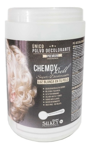 Polvo Decolorante Con Perfume Chemdybell De Silkey X 600gr