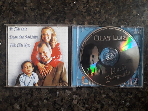Cd Cilas Luis - Unção Derramada Gospel Play-back (Usado)
