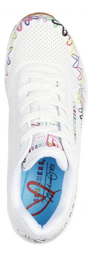 Zapatilla Mujer Uno Blanco B Skechers