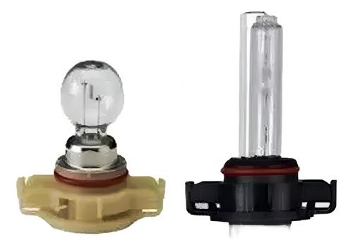 2 Focos Xenon H16 Psx24w 5202 5000k