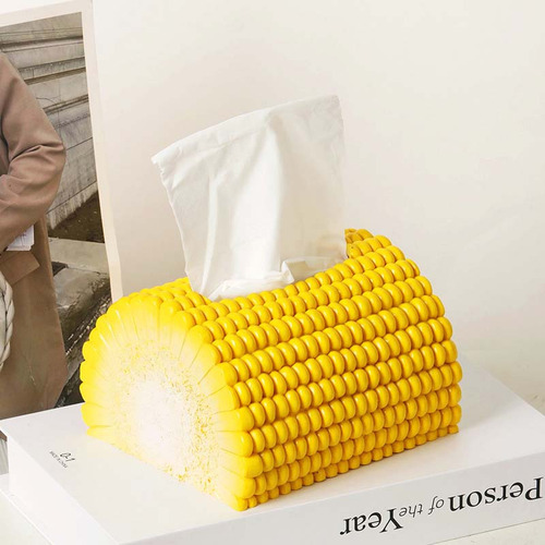 Dispensador De Servilletas De Resina Con Tapa De Pañuelos De