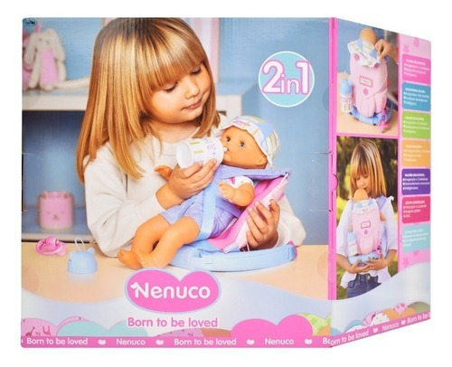 Nenuco De Paseo Con Mateo 2 En 1 Muñeca 33cm