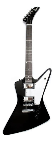 Xgtr Explorer Black Guitarra Eléctrica Ep100-bk 