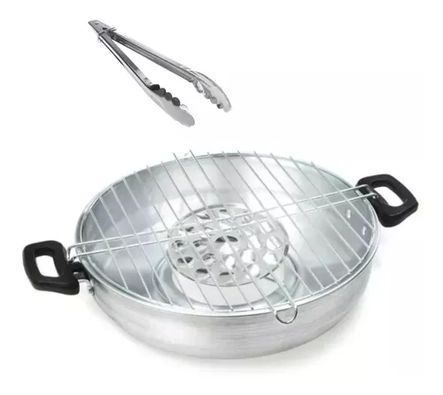 34CM Asador Fugitivo Stovetop Grill Roasting Para Estufa Practi