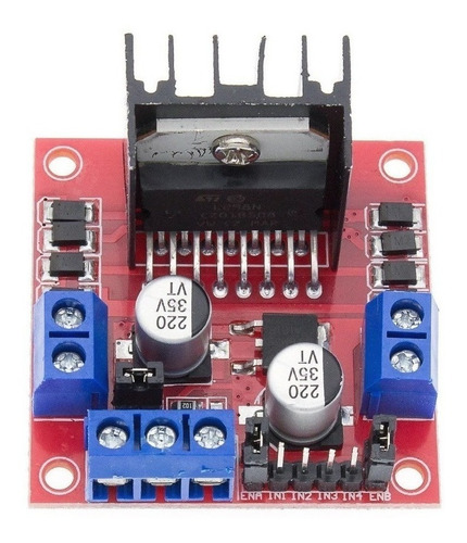 Driver Motor Ponte H L298n Arduino Raspberry Pic