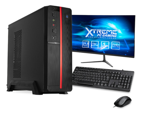 Xtreme Pc Slim Intel Dual Core 8gb Ssd Monitor 21.5 Wifi