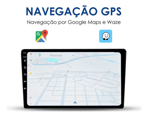 Central Multimídia 9 Polegadas Android Palio Strada 2013/ 19