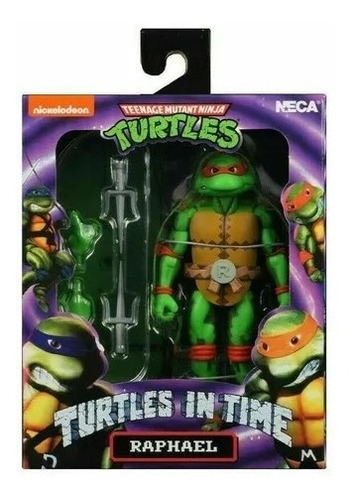 Neca Tortugas Ninja Rafael (turtles In Time) 7 Pulgadas