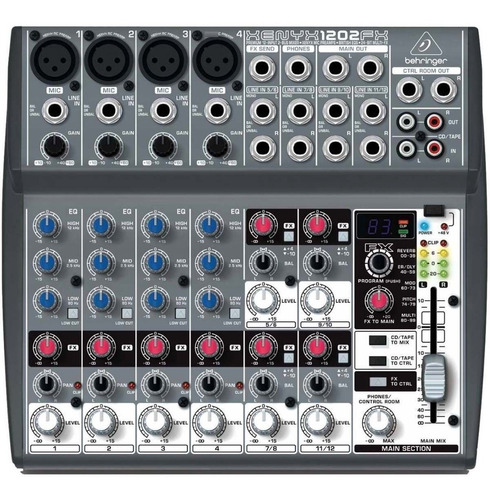 Behringer 1202fx Mezcladora 12 Entradas Y 2 Buses Full