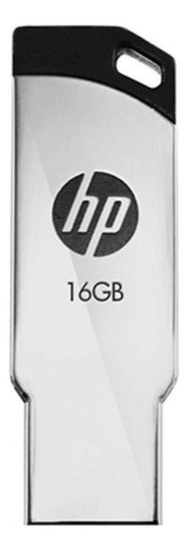 Pendrive HP v236w HPFD236W-16 16GB 2.0 V236W cinza