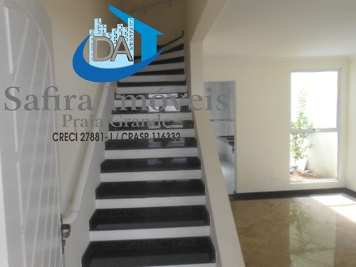 Imperdível !!! Excelente Sobrado Em Condomínio A Venda No Canto Do Forte Em Praia Grande. - So00017 - 33735735