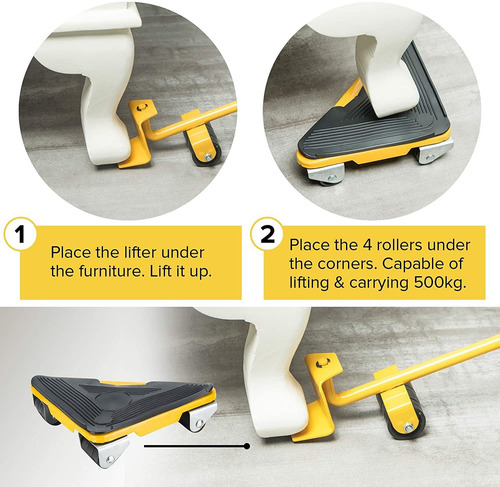 5pcs Herramienta Para Mover Deslizadores De Esquina Muebles