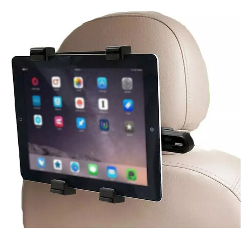 Soporte Base Porta Tablet Auto Cabecera Respaldo Ajustable 