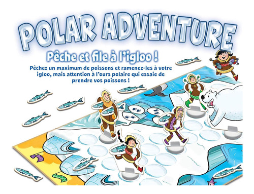 Juego Mesa Aventura Polar Antartida Iglu Uso Educa Infantil®