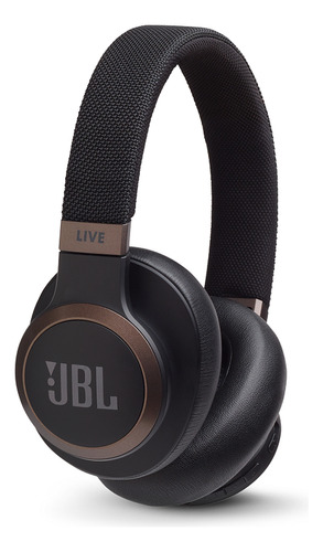 Audífonos Jbl Live 650btnc Bluetooth Cancelación Ruido Negro