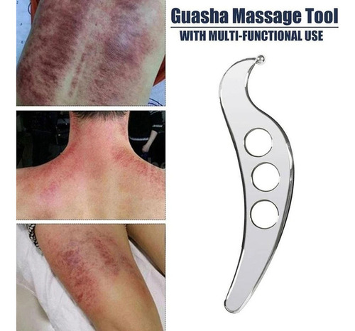 Gpp Gua Sha - Ferramentas De Massagem Em Aço Inoxidável