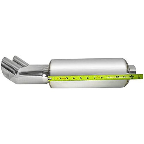 Silenciador De Escape Doble De 3 Jdm Hipower Dual Tip ...