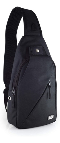    Compact Crossbody Backpack And Day Bag Black