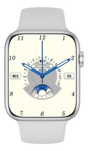 Smartwatch 16 Infinity Max Mini 40mm C/ 3 Caixa Prata