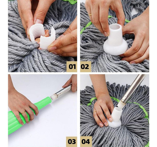 Mops Giratórios Para Limpeza De Pisos