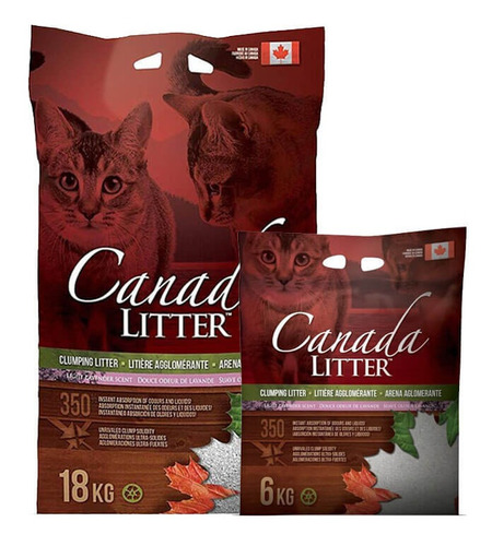 Arena Canada Litter Lavanda 18 Kg