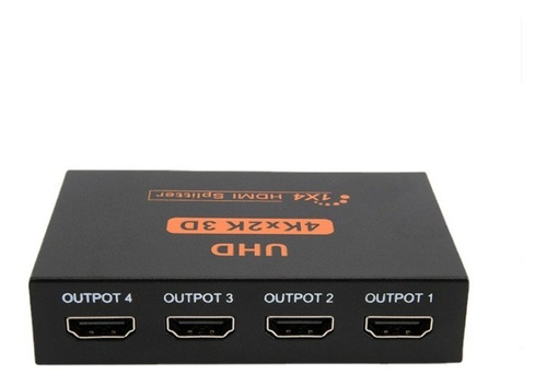 (60 Metros)splitter Hdmi 4 Puertos De Salida 