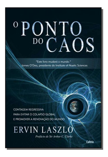 O Ponto Do Caos, De Ervin, Laszlo. Editorial Cultrix, Tapa Mole En Português