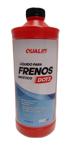 Liga Para Frenos Qualid Dot 3 / 1 Litro 