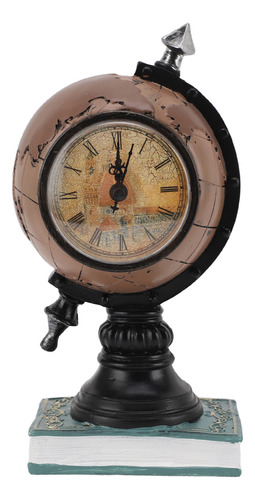 Reloj Globe Clock Para Guardar Monedas, Adorno Decorativo De