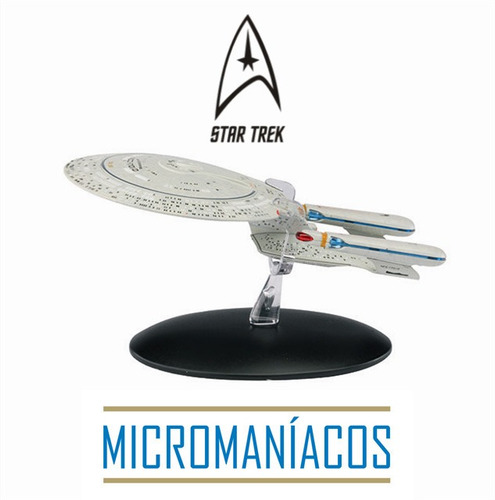 Imagem 1 de 7 de Uss Enterprise Ncc-1701d Star Trek Eaglemoss - Frete Grátis