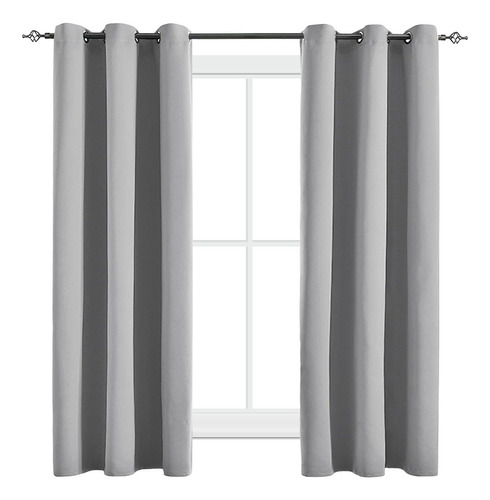 Cortinas Blackout Termicas Engomadas 2 Paños 140 X 220