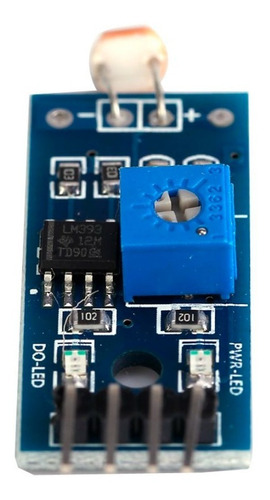 Modulo Sensor De Luz Con Ldr Fotoresistor Desarrollo