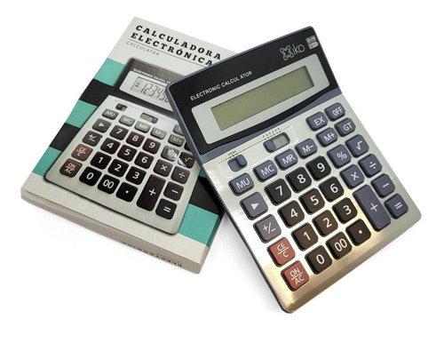 Calculadora Electronica 12 Digitos Y Display Grandes