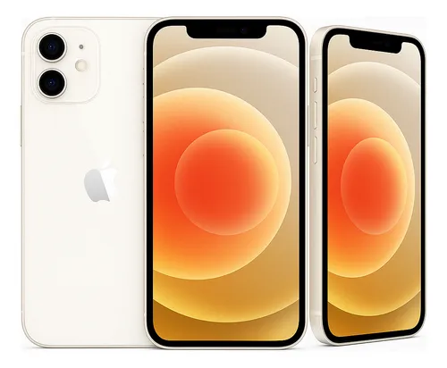 Apple iPhone 12 (128 Gb) Branco Novo + Acessórios