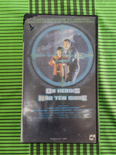 Vhs Filme Os Herois Não Tem Idade (Usado)