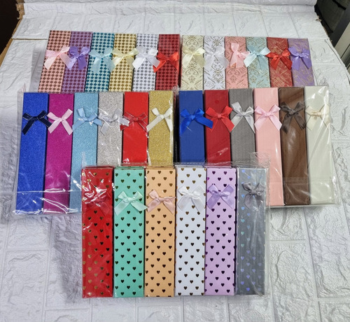 Cajas Cartón Joyería Bisutería Mayoreo Rectangular 12pz