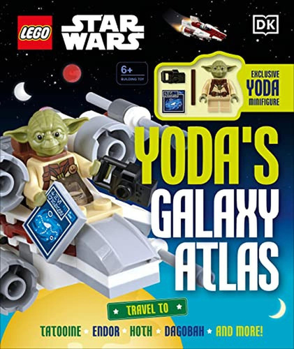 LEGO Star Wars Yoda's Galaxy Atlas: With Exclusive Yoda LEGO Minifigure (Libro en Inglés), de Hugo, Simon. Editorial DK Children, tapa pasta dura en inglés, 2021