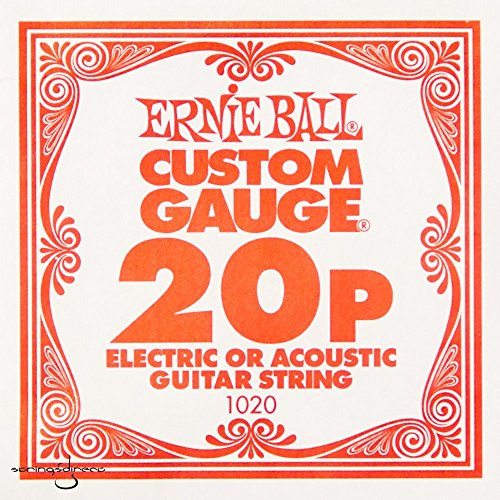 Cuerdas De Guitarra Eléctrica Ernie Ball (eb 1020 .020 Ac