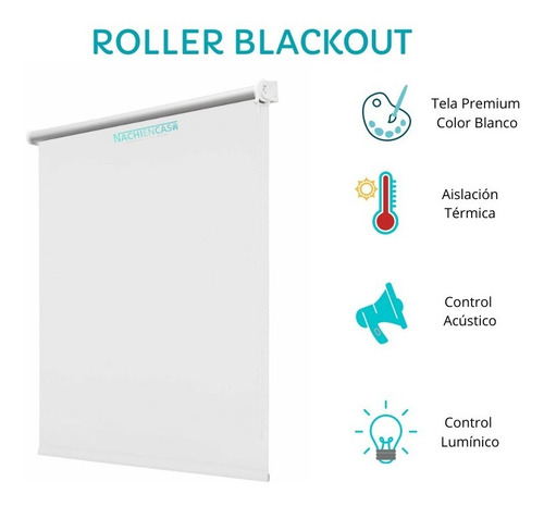 Black Out 100% Cortina Roller Blackout Premium A Medida !