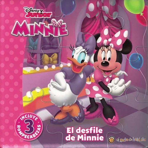 Disney Junior Minnie El Desfile De Minnie Incluye 3 Rompecab