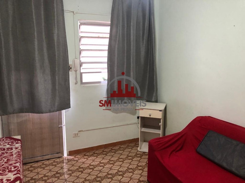 Imagem 2 de 10 de Kitnet Mobiliada No Boqueirão Praia Grande - Kn00273 - 71126580