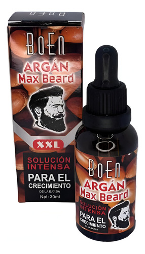 Tratamiento Para El Crecimiento Barba Boen Aceite Argán Max 