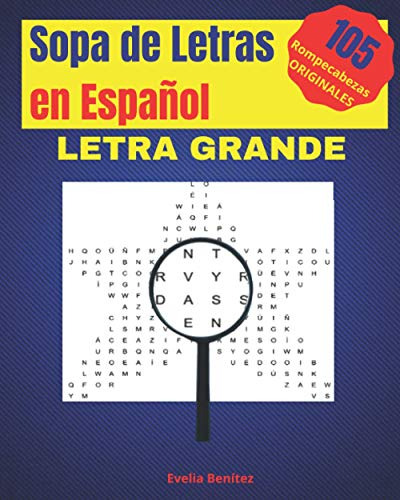 Sopa De Letras En Español Letra Grande: Sopa De Letras Para