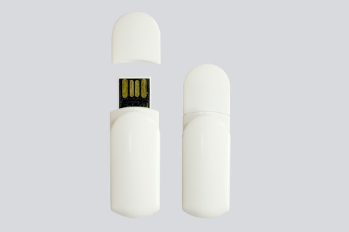 Pen Drive Clip Colgante Blanco 8gb / Venta Al Por Mayor*